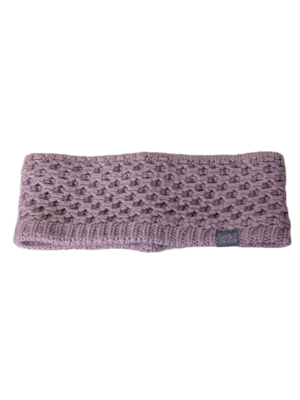 Women's Adidas Mauve Pink Knit Headband One Size